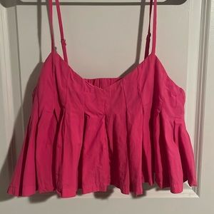 Love Riche pink cropped tank